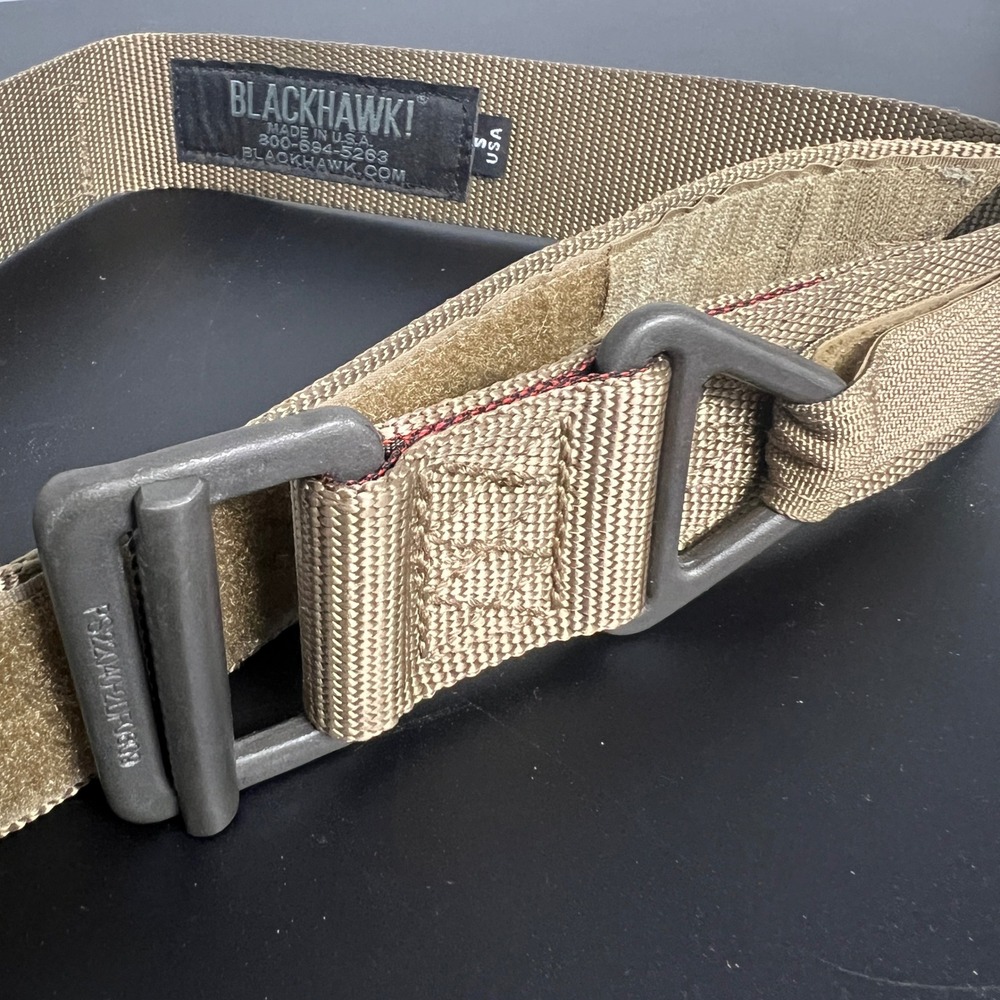 Blackhawk CQB Rescue Rigger Belt Coyote Tan Small Nylon Tactical Made in USA
